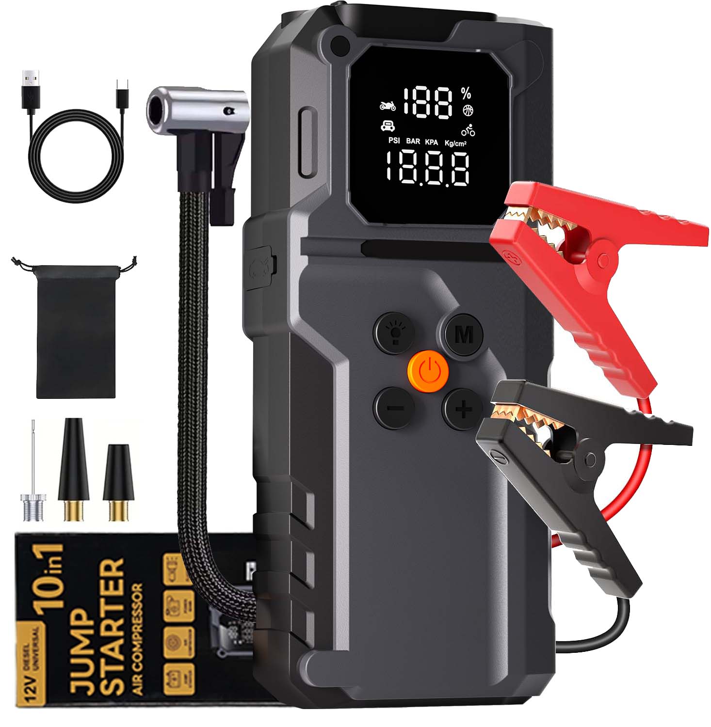 جهاز GKFLY 4 في 1، بطارية طوار - مراجعة Portable Oxygen Concentrator Battery وسعره