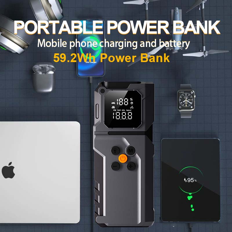 جهاز GKFLY 4 في 1، بطارية طوار - مراجعة Portable Oxygen Concentrator Battery وسعره