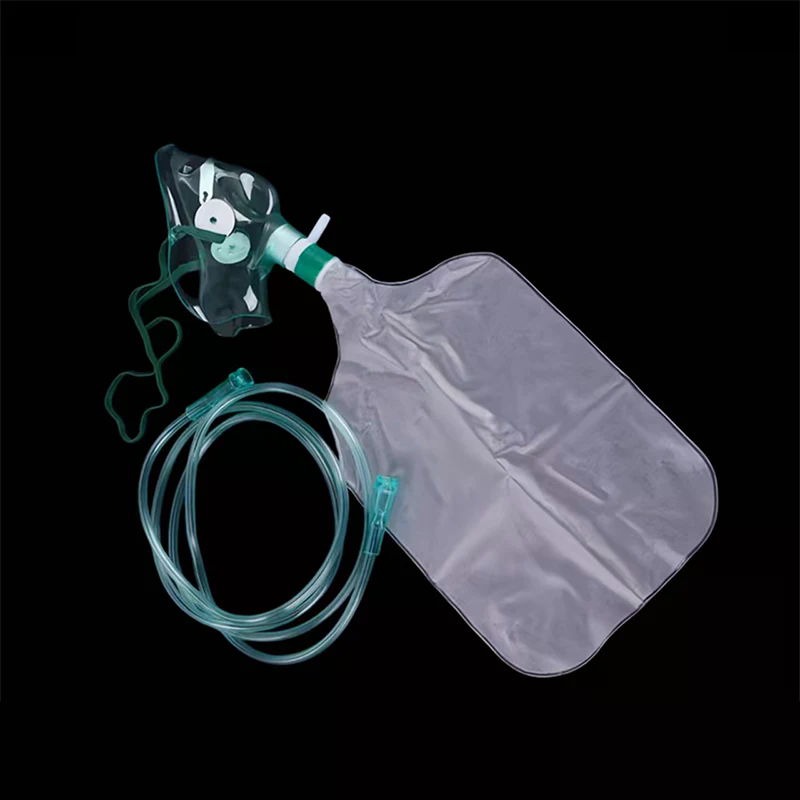قناع أكسجين عالي التركيز للوجه - مراجعة Oxygen Mask Reservoir Bag Adult وسعره
