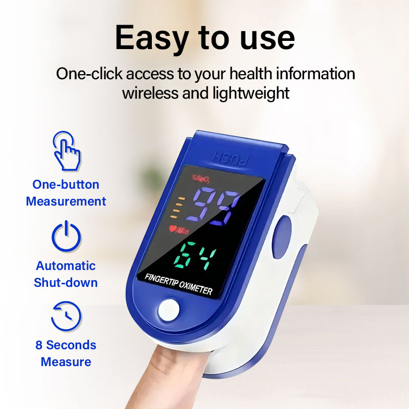 مقياس التأكسج المحمول بأطراف ا - مراجعة Oxygen Saturation Monitor Fingertip وسعره
