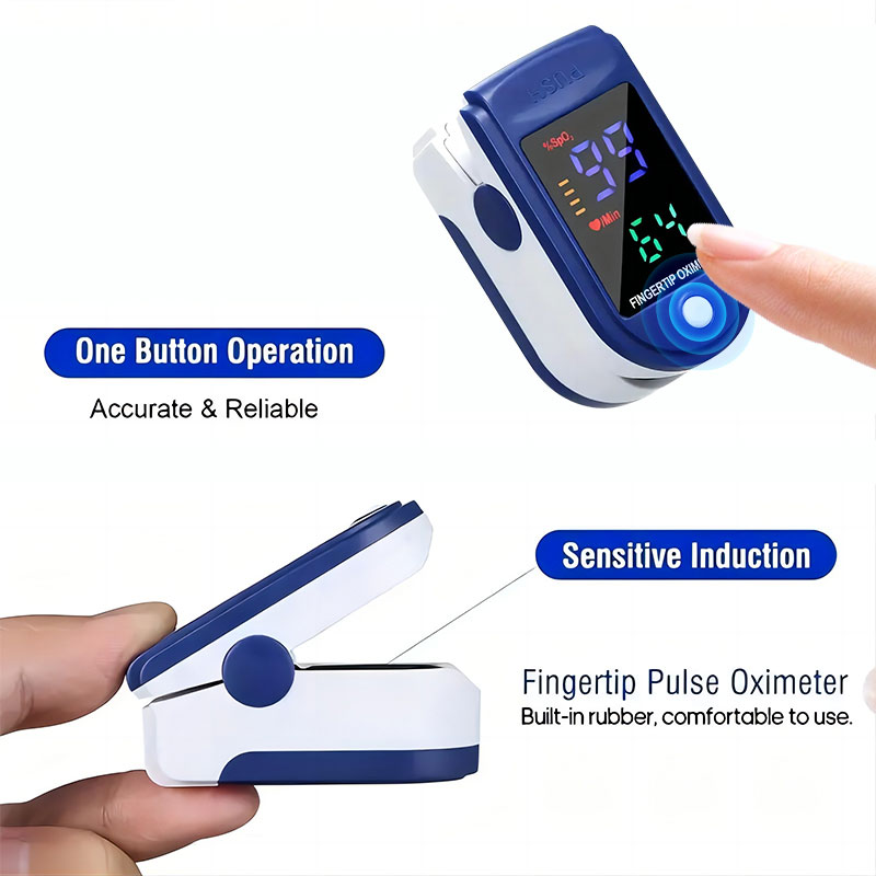 مقياس التأكسج المحمول بأطراف ا - مراجعة Oxygen Saturation Monitor Fingertip وسعره