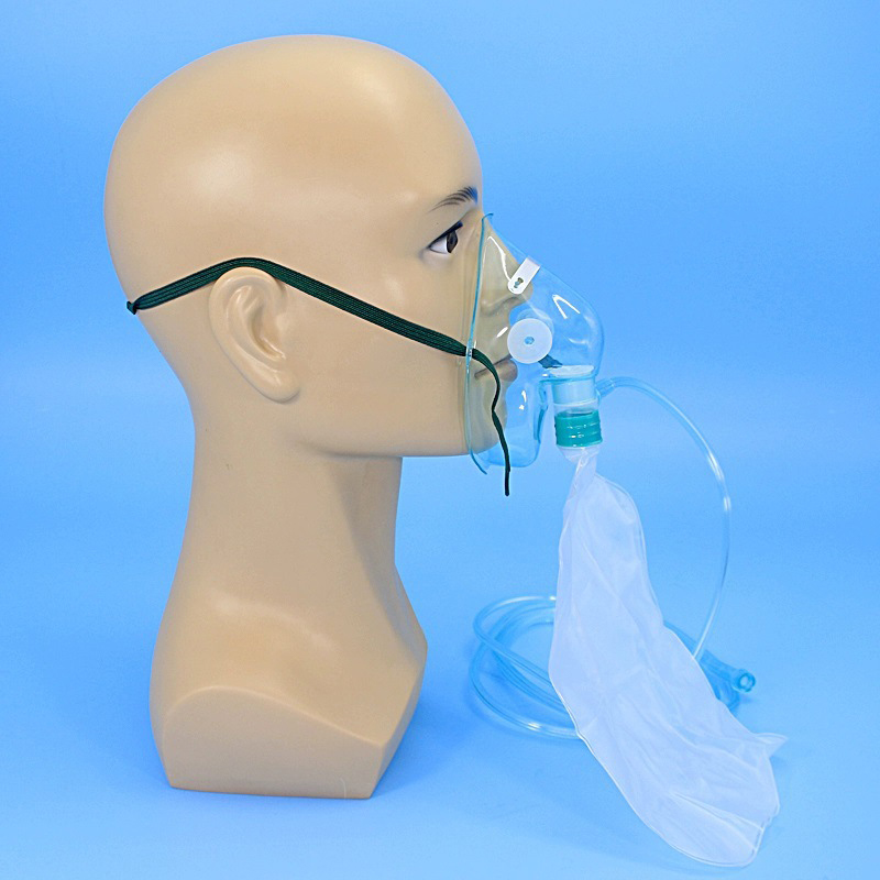 1 قطعة قناع الوجه الأكسجين عال - مراجعة Oxygen Mask Reservoir Bag Adult وسعره