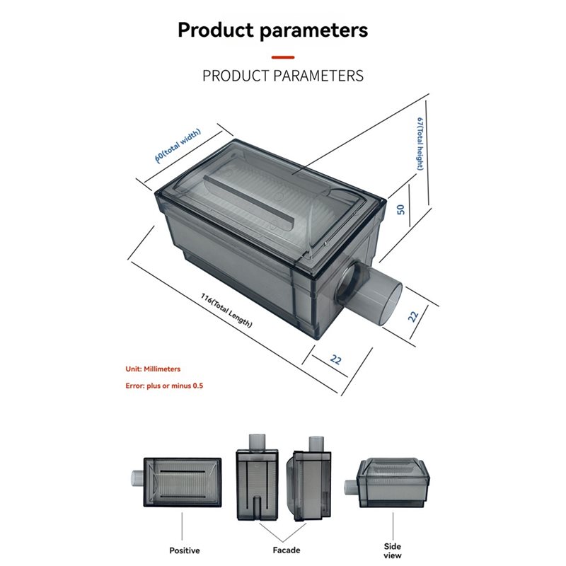 ملحق فلترة خرطوشة A98Z لتمديد  - مراجعة Oxygen Concentrator Filter Intake وسعره