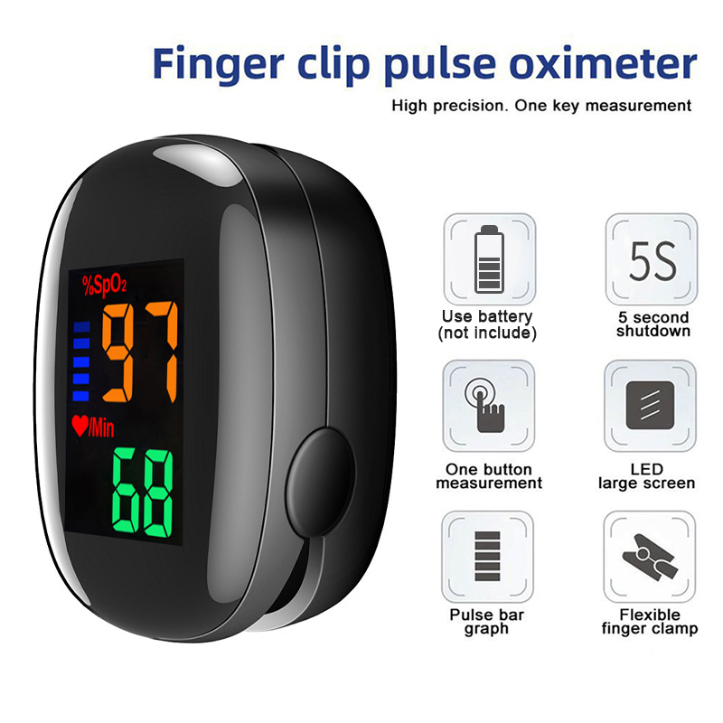 جهاز قياس نبض الأصبع المحمول ب - مراجعة Oxygen Saturation Monitor Fingertip وسعره