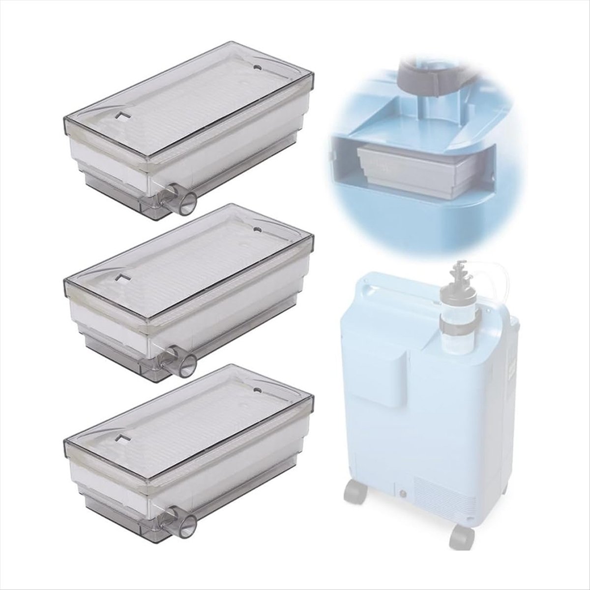 فلتر مدخل مكثف الأكسجين A56K م - مراجعة Oxygen Concentrator Filter Intake وسعره