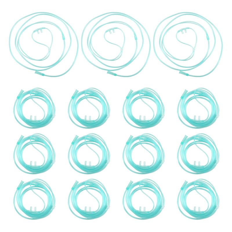 مجموعة من 15 قطعة من أنابيب ال - مراجعة Oxygen Cannula Nasal Tubing 2M وسعره