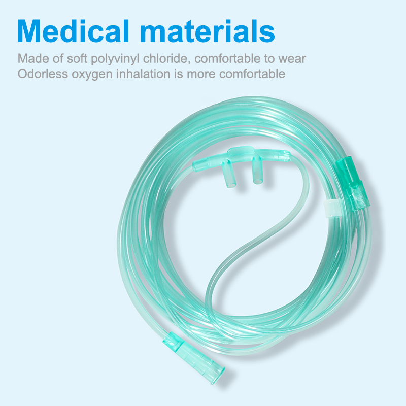 5 قطع، أنابيب أكسجين PVC للاست - مراجعة Oxygen Cannula Nasal Tubing 2M وسعره