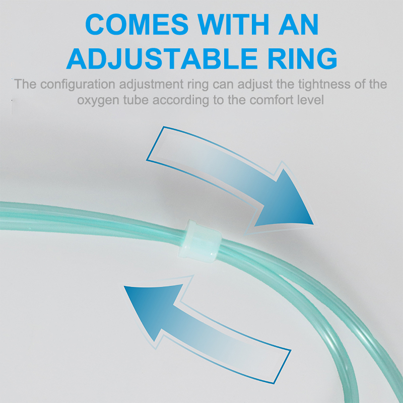 5 قطع، أنابيب أكسجين PVC للاست - مراجعة Oxygen Cannula Nasal Tubing 2M وسعره