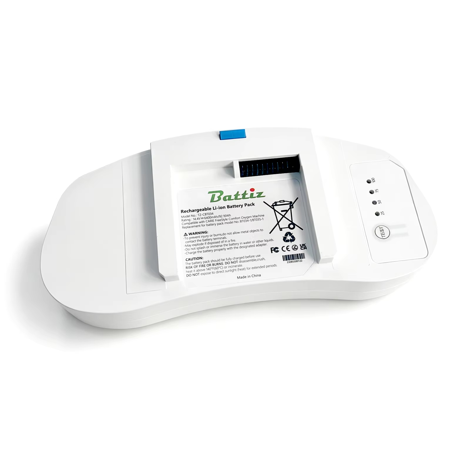 بطارية بديلة لجهاز BT034-1 وBT - مراجعة Portable Oxygen Concentrator Battery وسعره