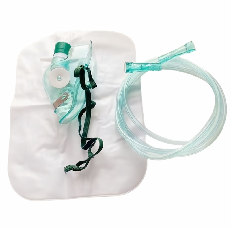 5-10 قطع من أقنعة الأكسجين عال - مراجعة Oxygen Mask Reservoir Bag Adult وسعره