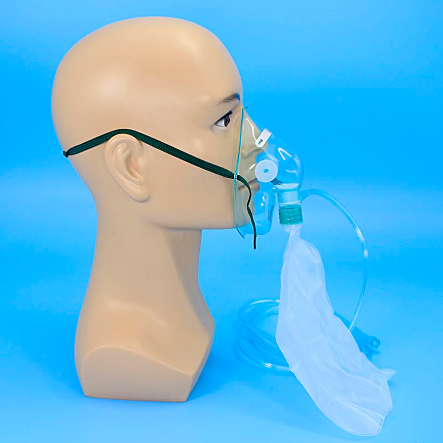 5-10 قطع من أقنعة الأكسجين عال - مراجعة Oxygen Mask Reservoir Bag Adult وسعره