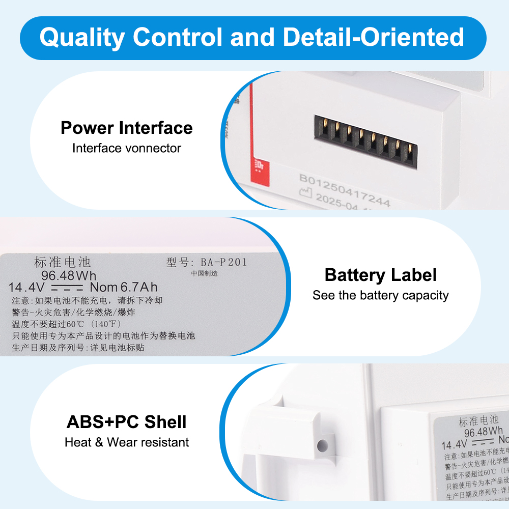 بطارية بديلة BA-P201 BA-P200 ل - مراجعة Portable Oxygen Concentrator Battery وسعره