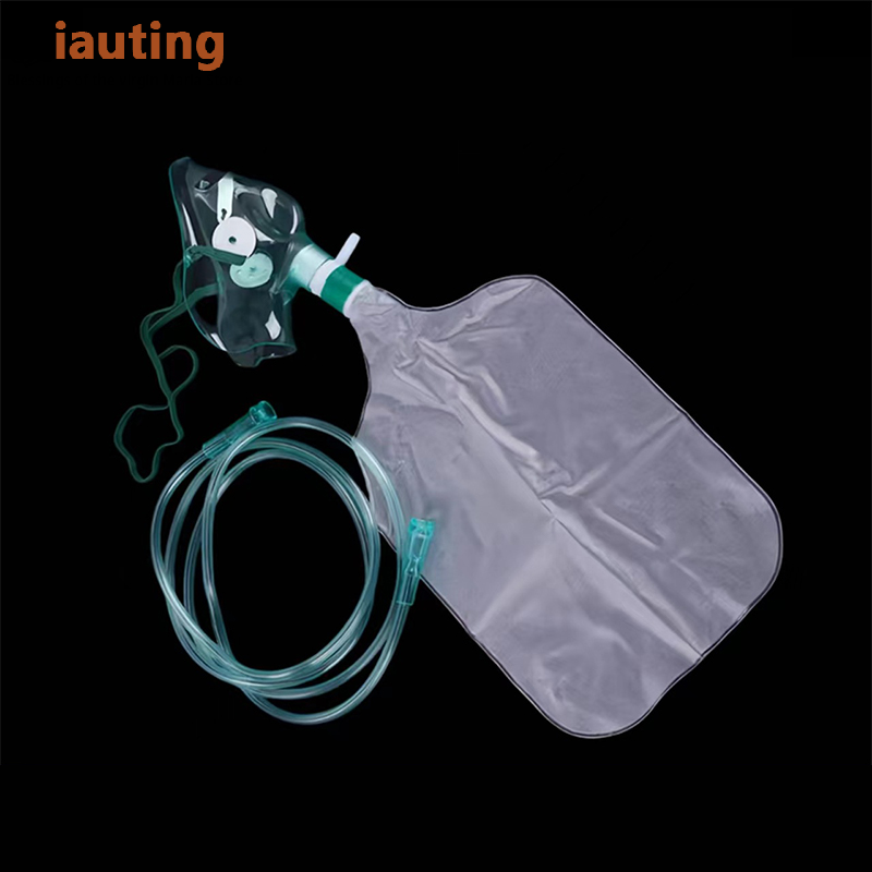 1 قطعة قناع الوجه الأكسجين عال - مراجعة Oxygen Mask Reservoir Bag Adult وسعره