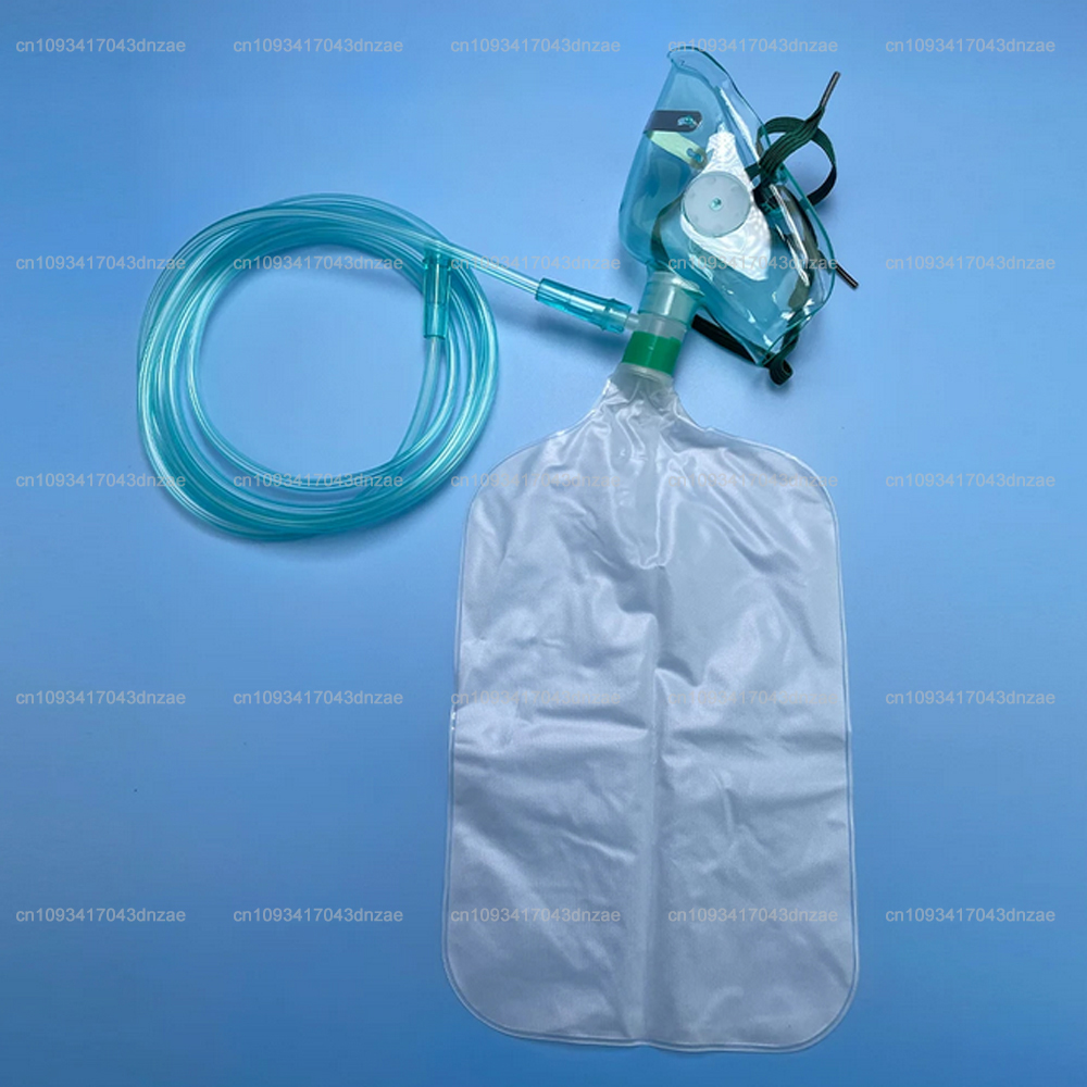 1-5 قطع/مجموعة قناع أكسجين للب - مراجعة Oxygen Mask Reservoir Bag Adult وسعره