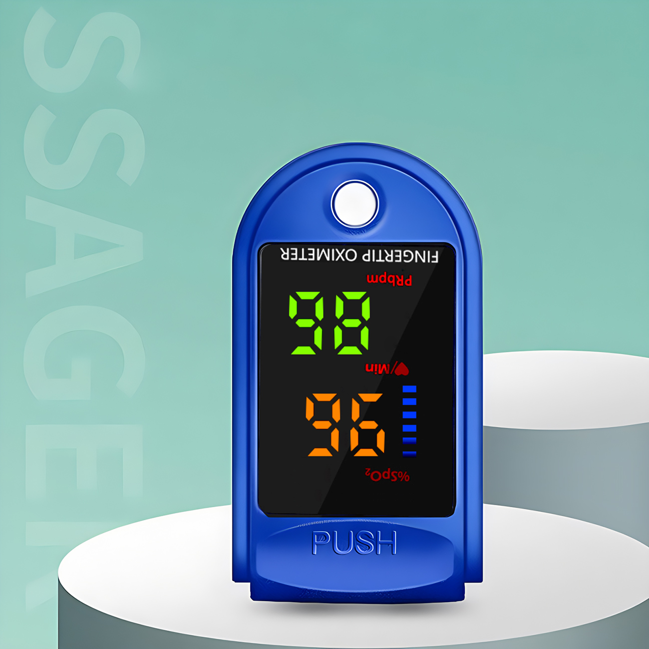 مقياس التأكسج النبضي ببصمة الإ - مراجعة Oxygen Saturation Monitor Fingertip وسعره