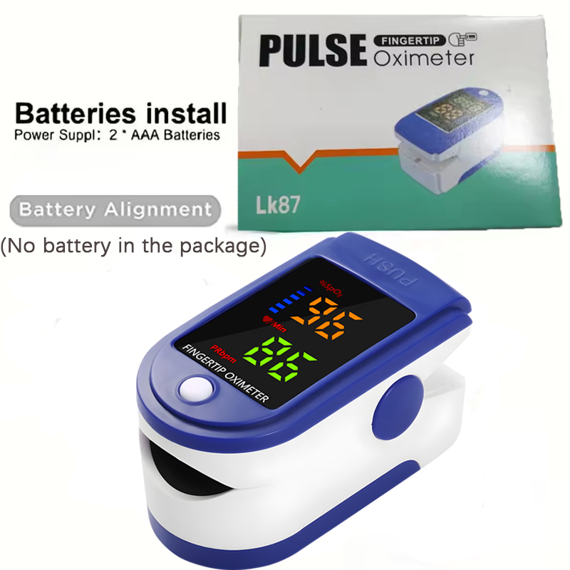 مقياس التأكسج النبضي ببصمة الإ - مراجعة Oxygen Saturation Monitor Fingertip وسعره