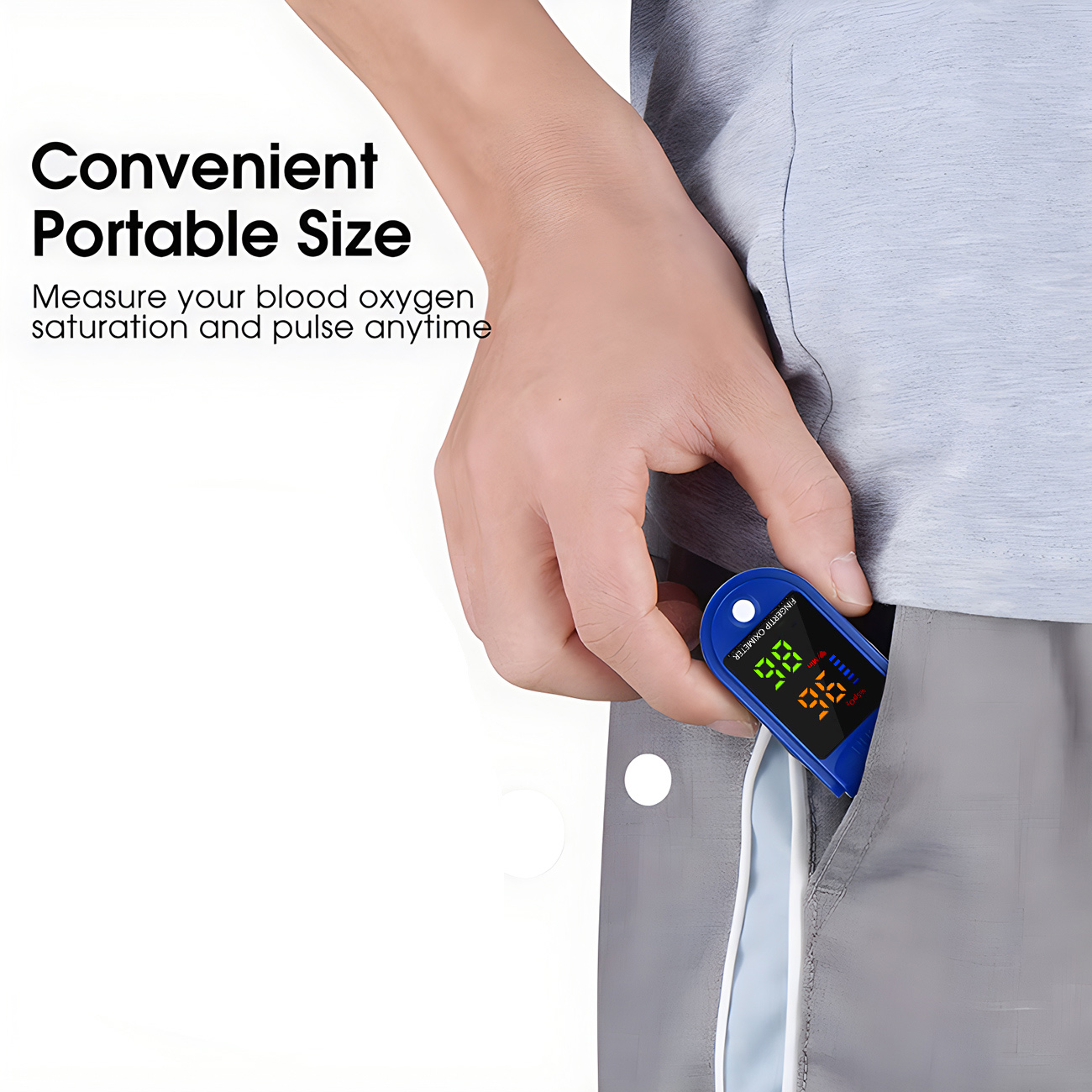 جهاز قياس النبض المحمول، جهاز  - مراجعة Oxygen Saturation Monitor Fingertip وسعره