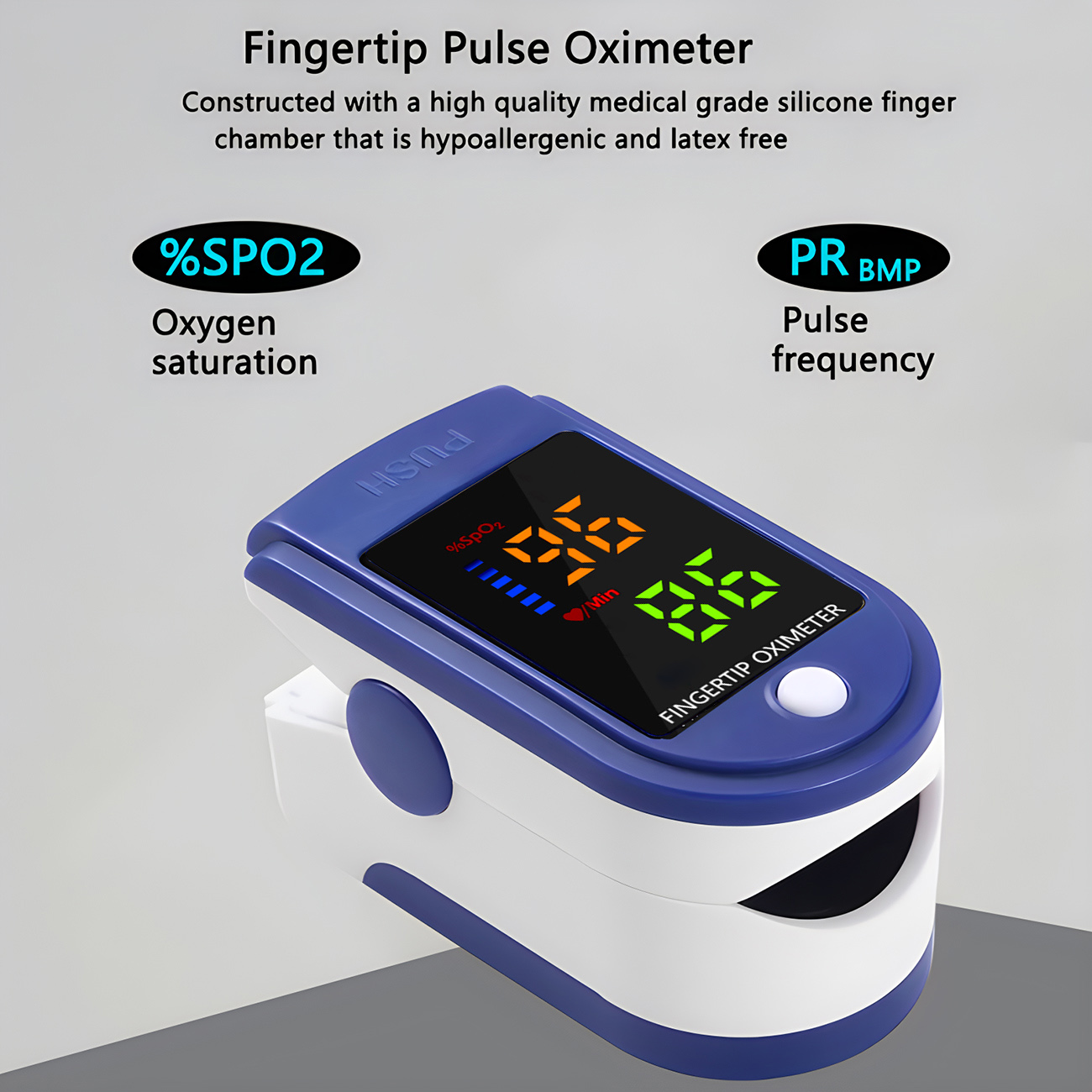 جهاز قياس النبض المحمول، جهاز  - مراجعة Oxygen Saturation Monitor Fingertip وسعره