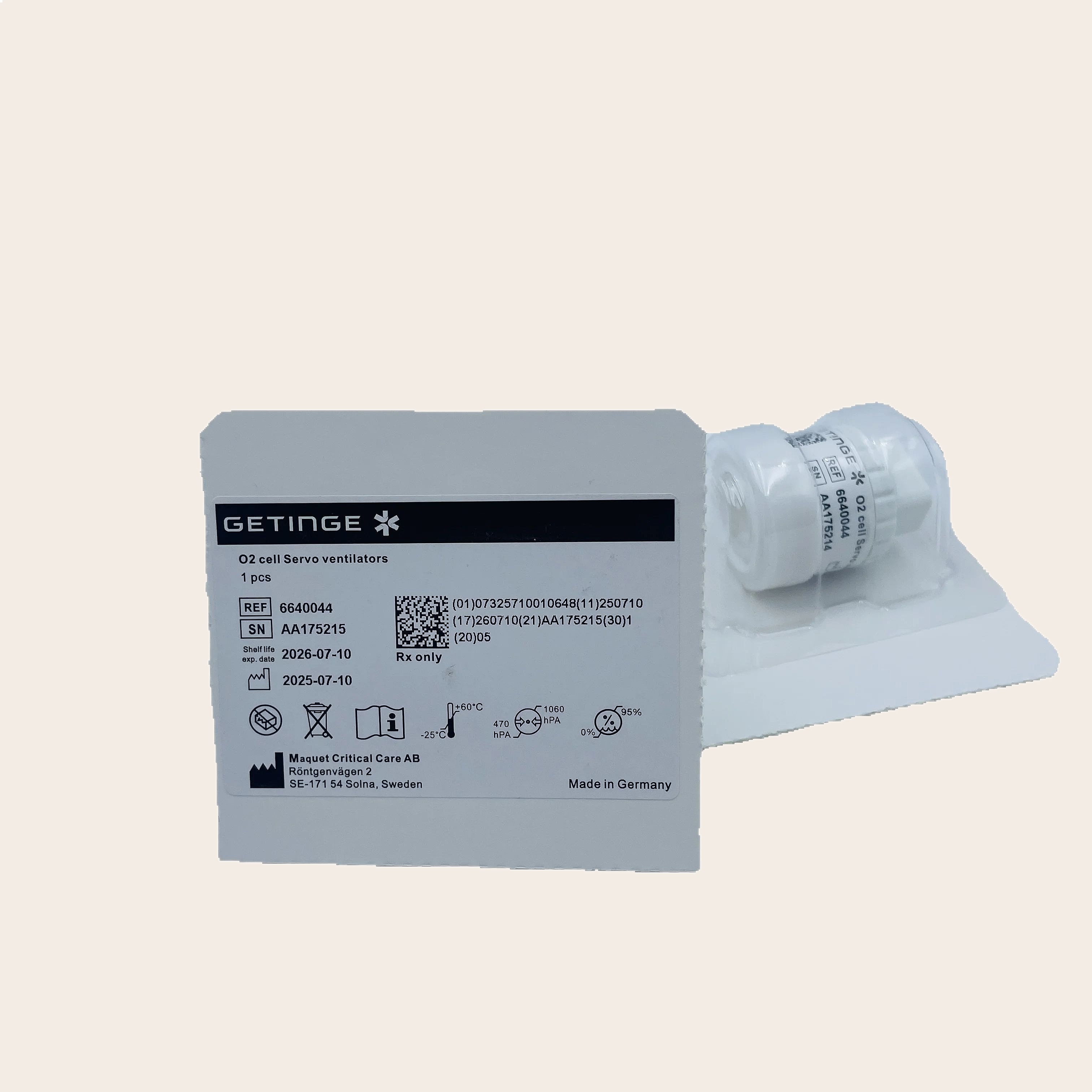 استبدال مستشعر الأكسجين MAQUET - مراجعة Oxygen Sensor Cell Replacement وسعره